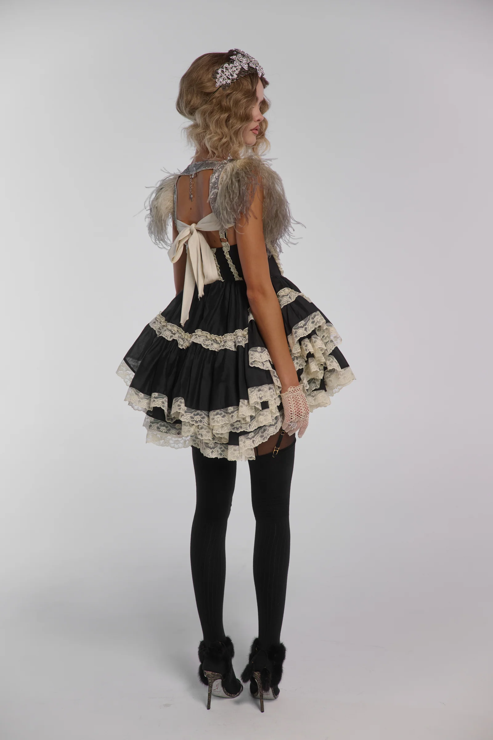 The Moulin Rouge Mini Dress - Image 4