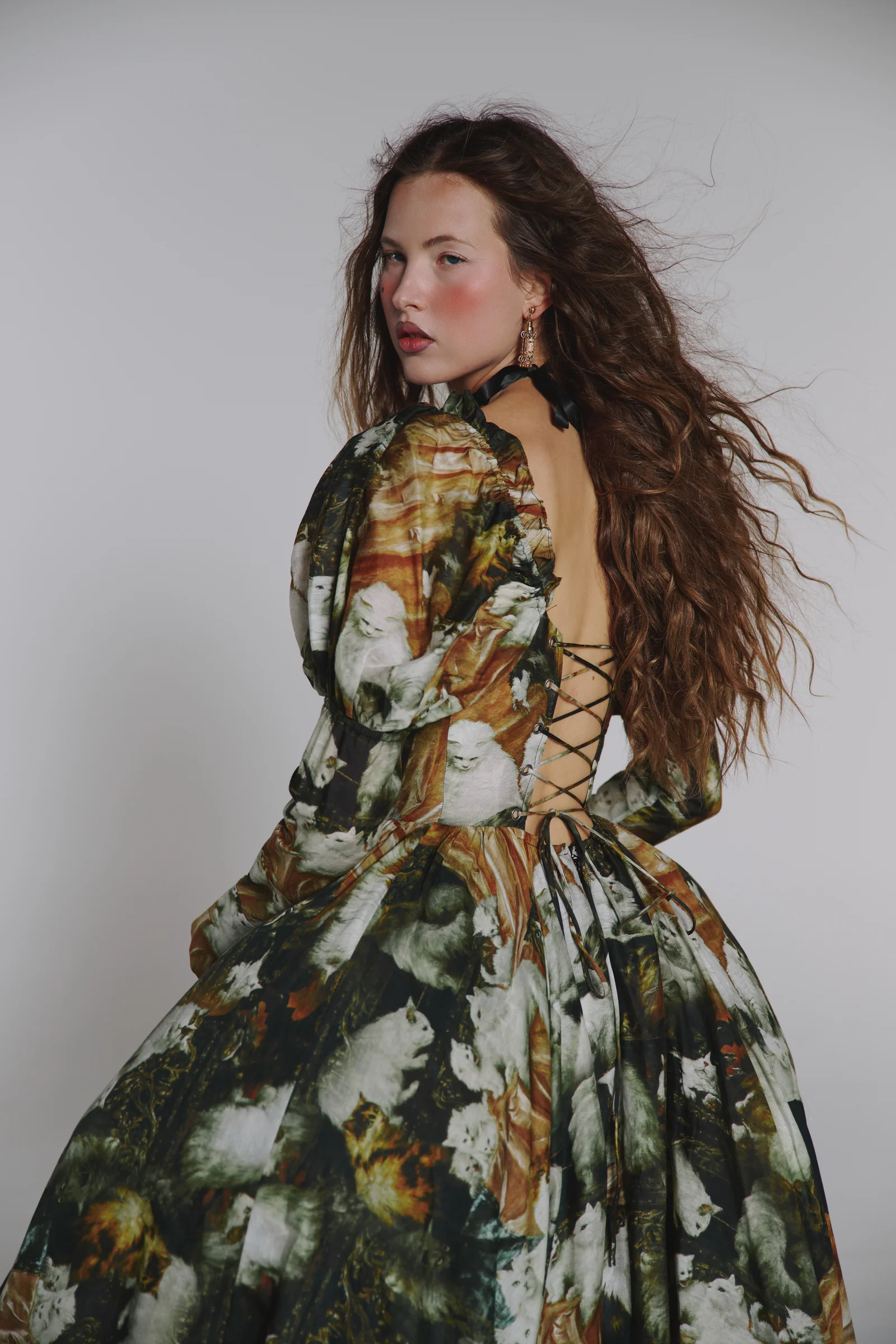 My Wife's Lovers Princess Silk Organdy Maiden Gown - Image 16