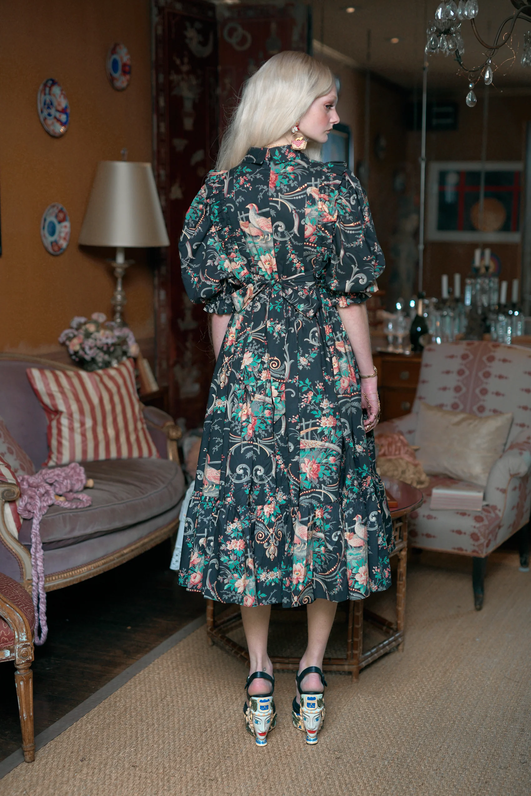 The Night in Paris French Storybook Dress - Image 7
