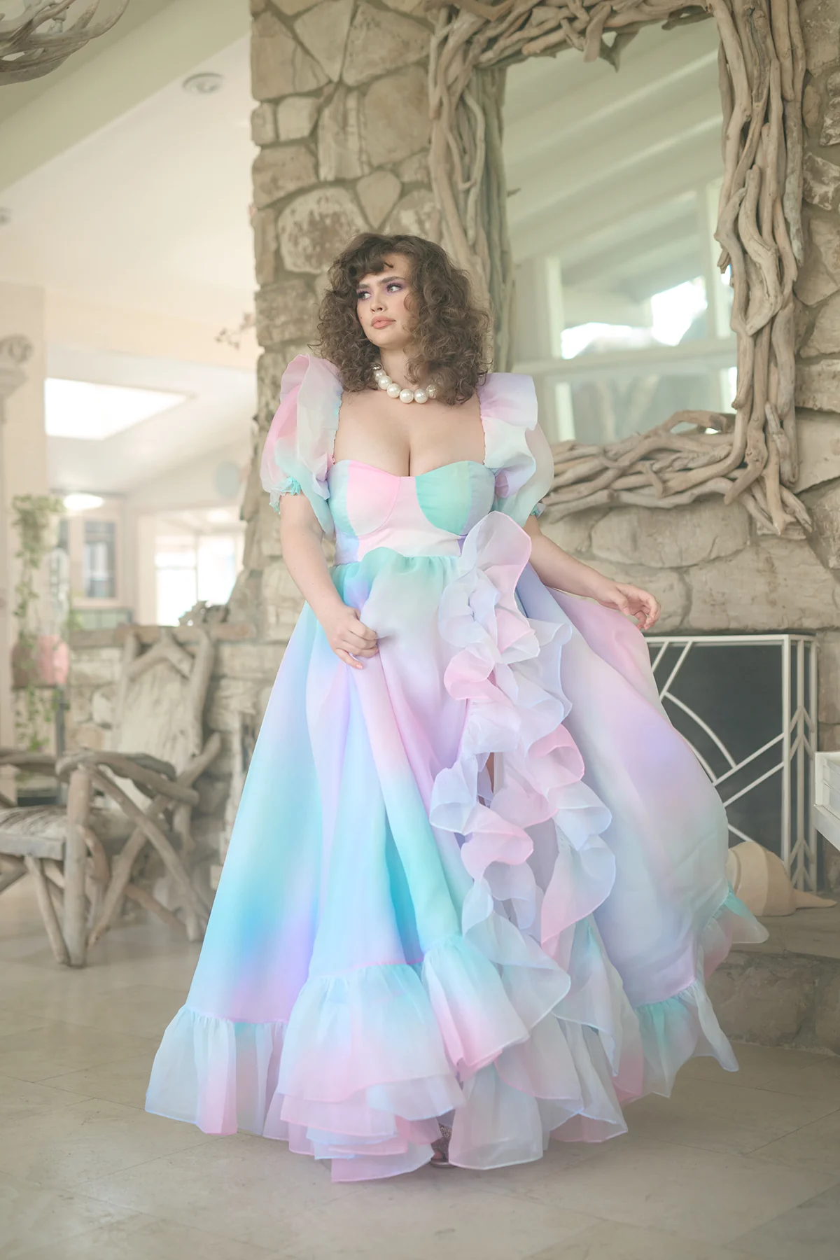 The Pony Rose Bloom Gown - Image 4