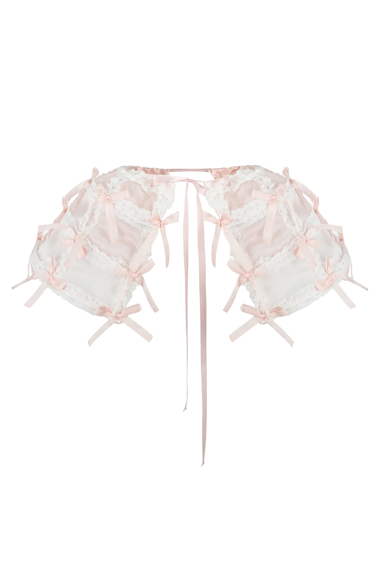 The Silk Satin Powder Gossamer Pannier - Image 9
