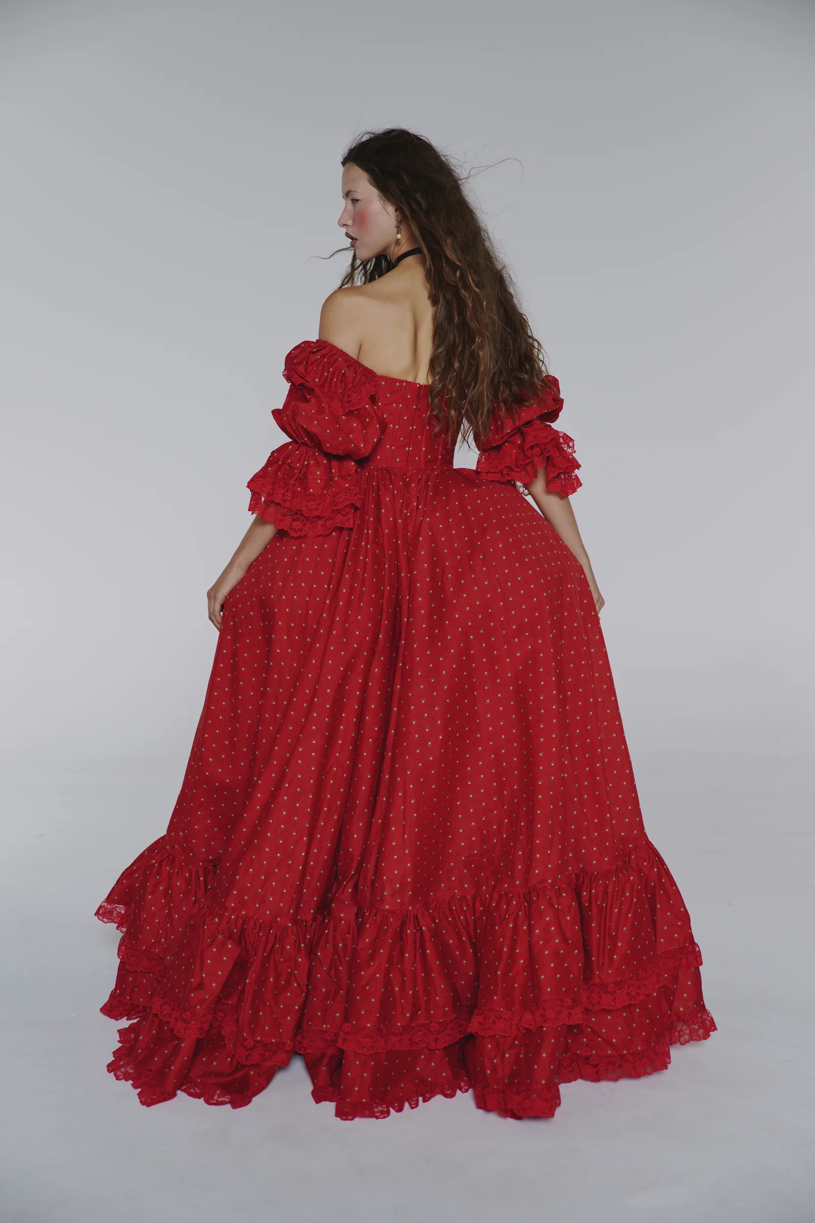 The Silk Organdy Revolution Courtesan Gown - Image 11