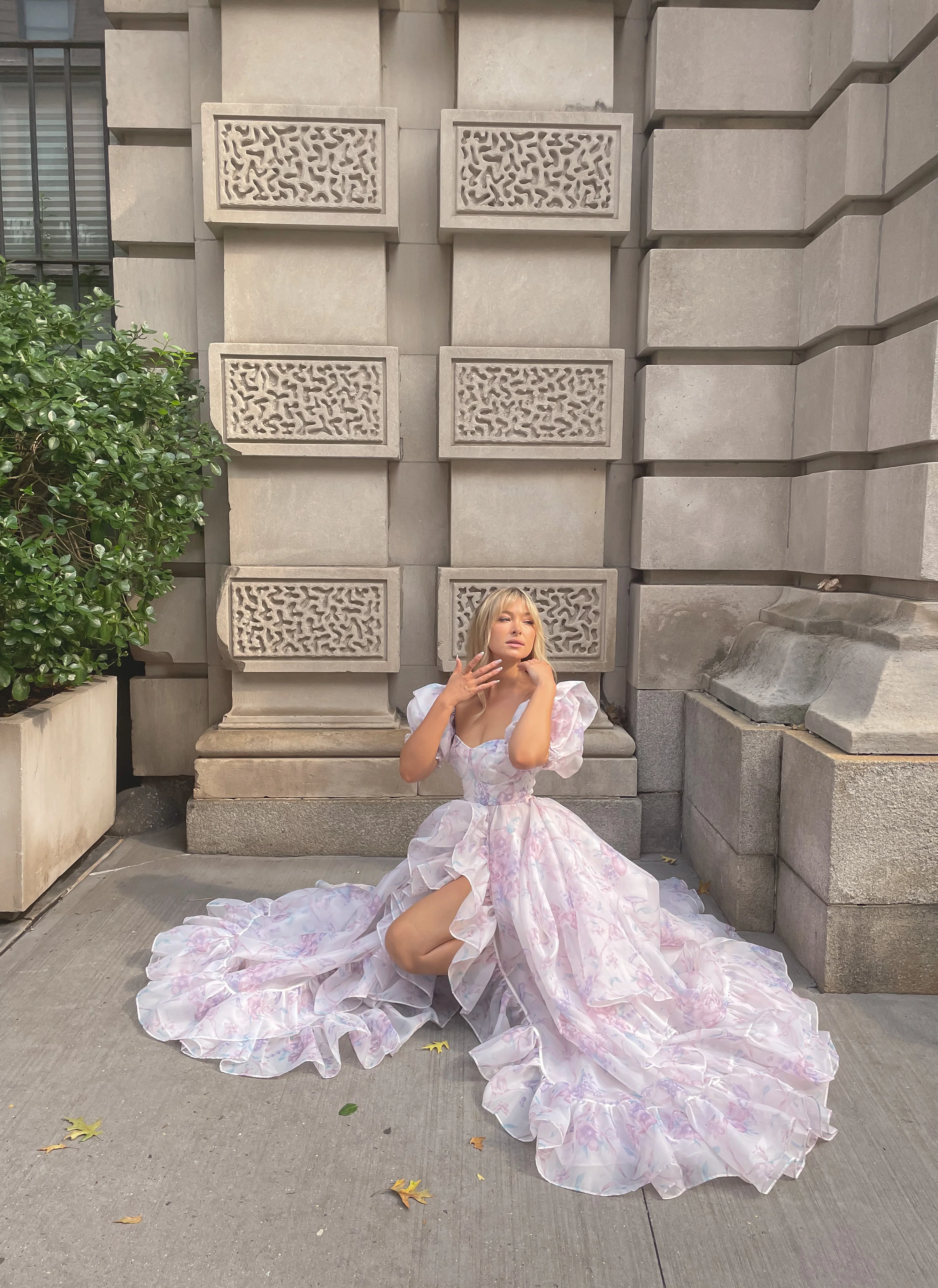 The Ribbon Dancer in Bloom Bridal Gown - Image 13