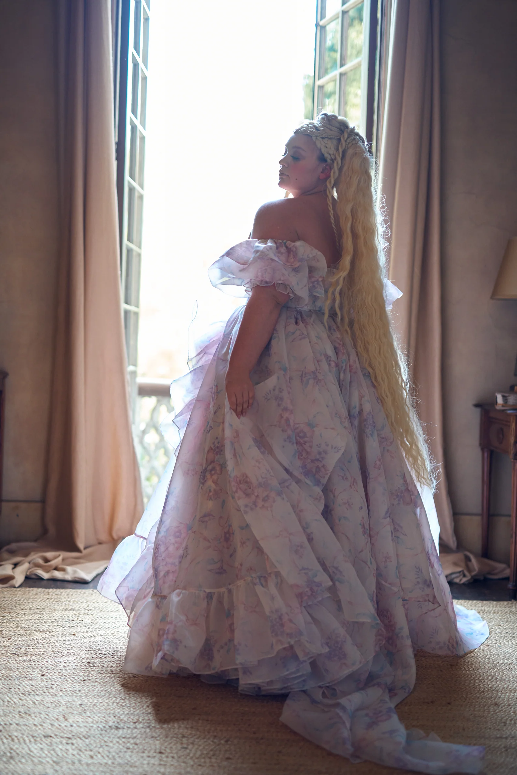 The Ribbon Dancer in Bloom Bridal Gown - Image 15