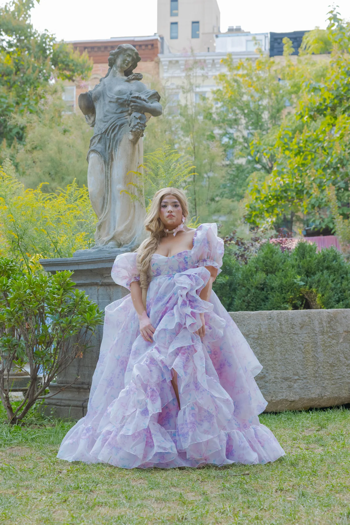 The Ribbon Dancer in Bloom Bridal Gown - Image 22