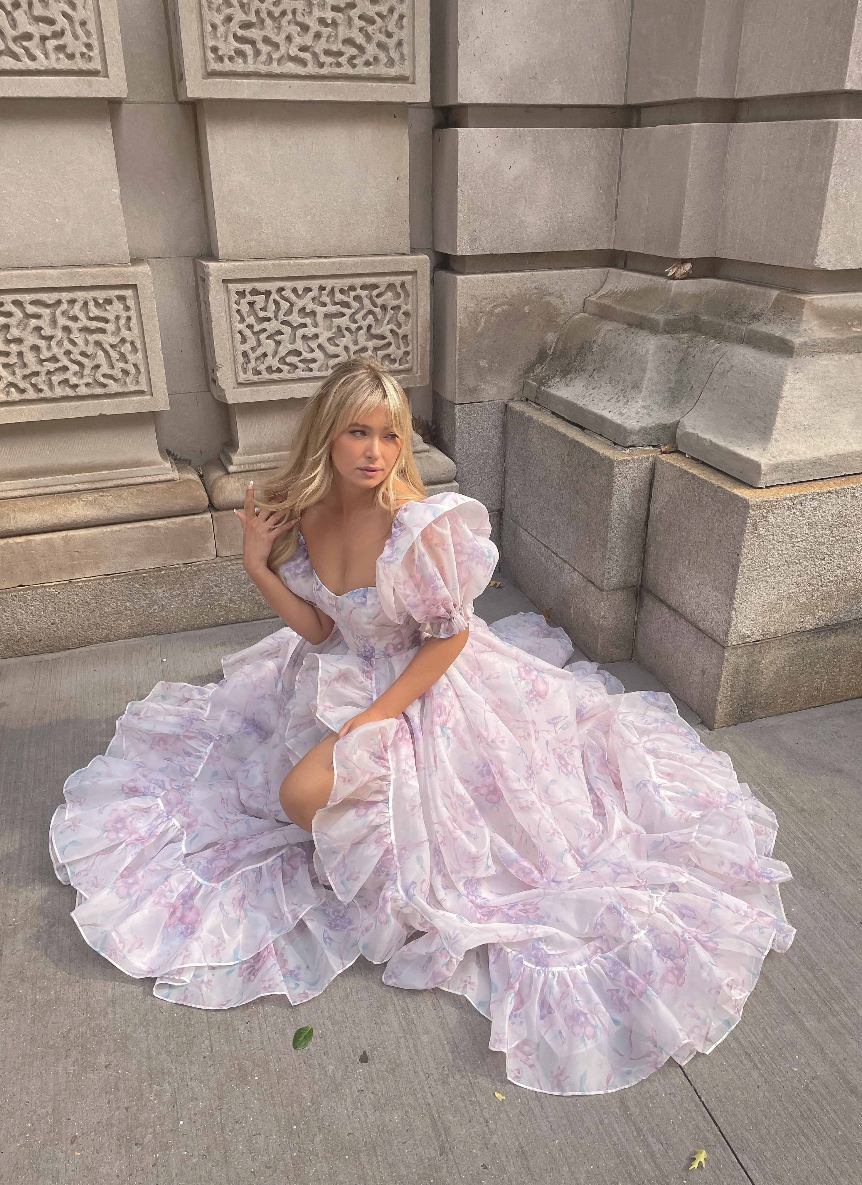 The Ribbon Dancer in Bloom Bridal Gown - Image 4