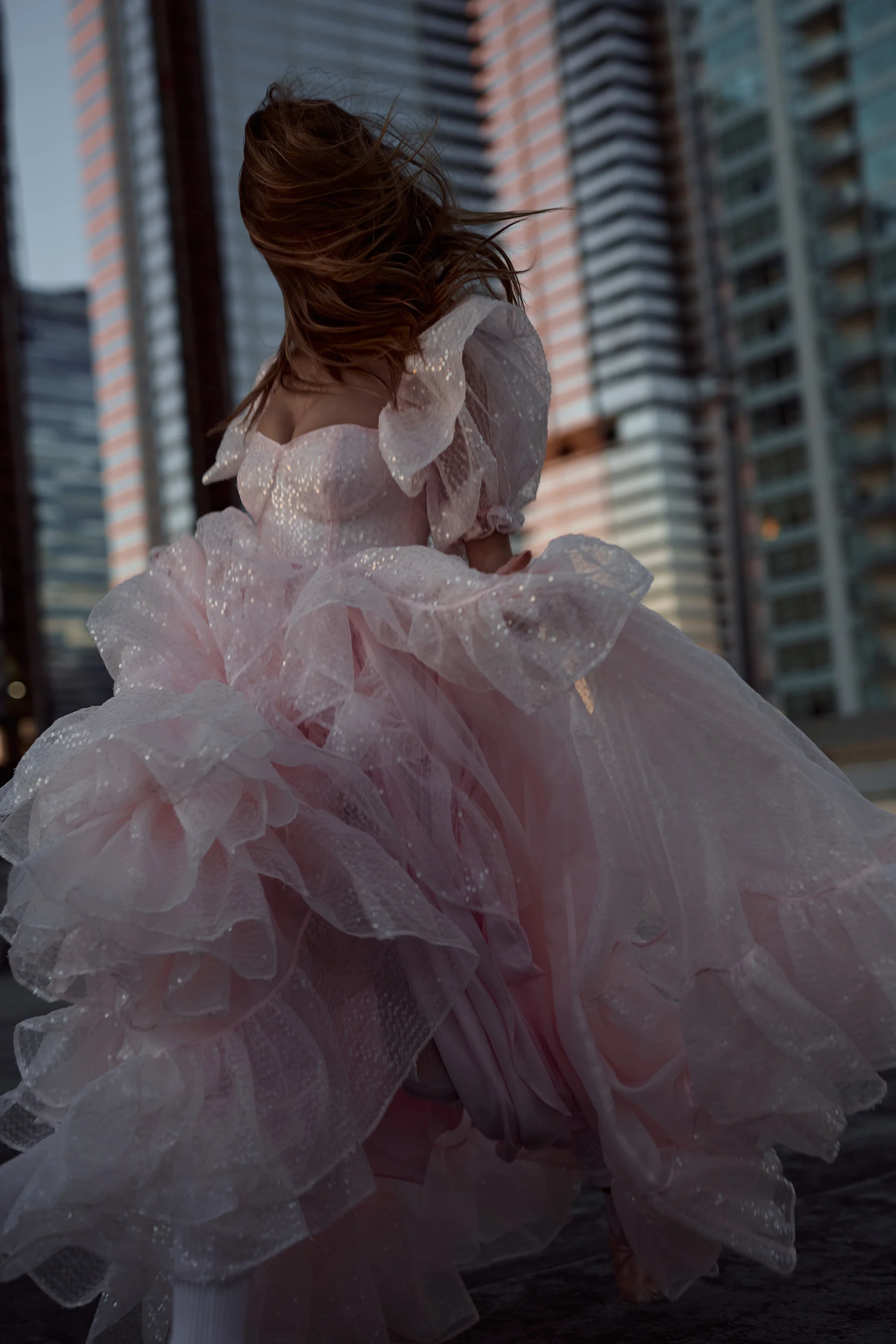 The Sparkling Rose Bloom Gown - Image 19