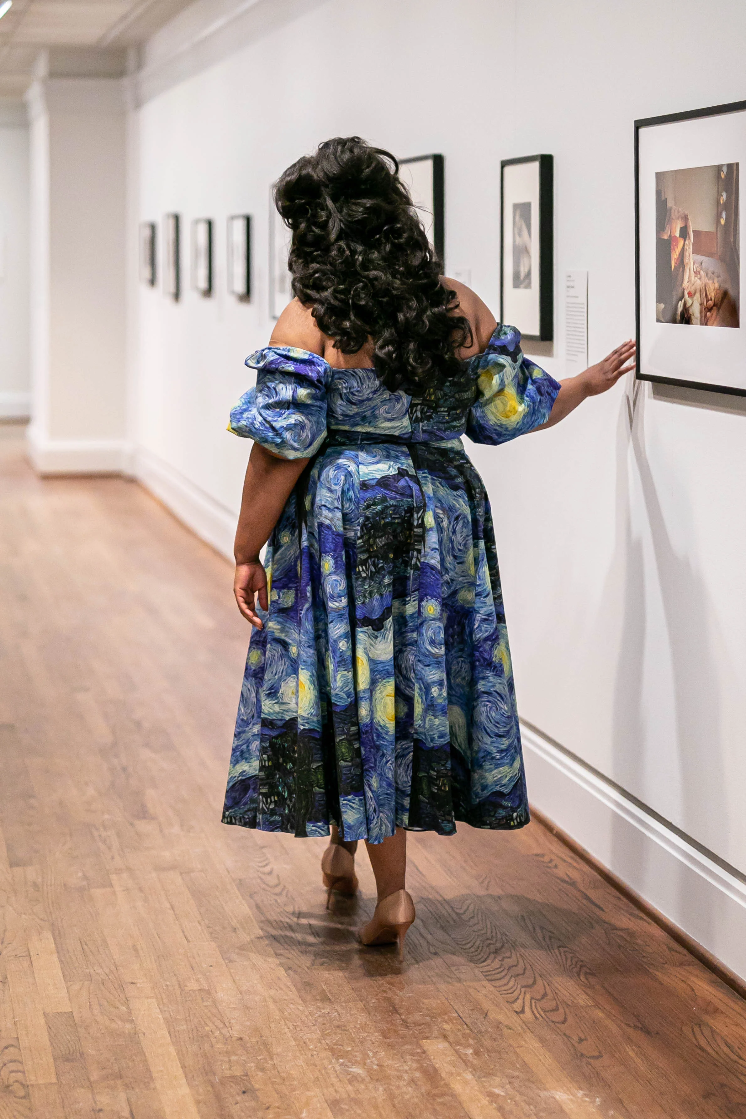 The Starry Night Day Dress - Image 19