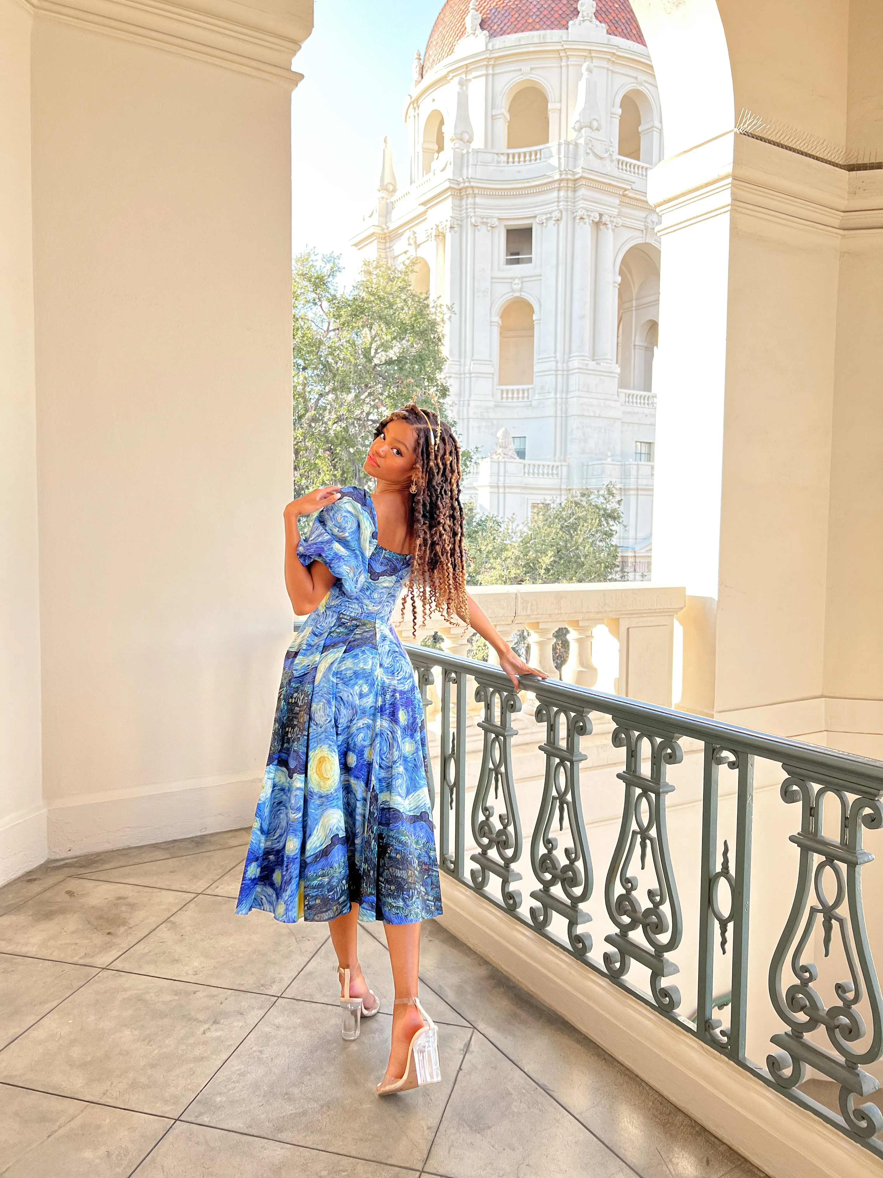 The Starry Night Day Dress - Image 5