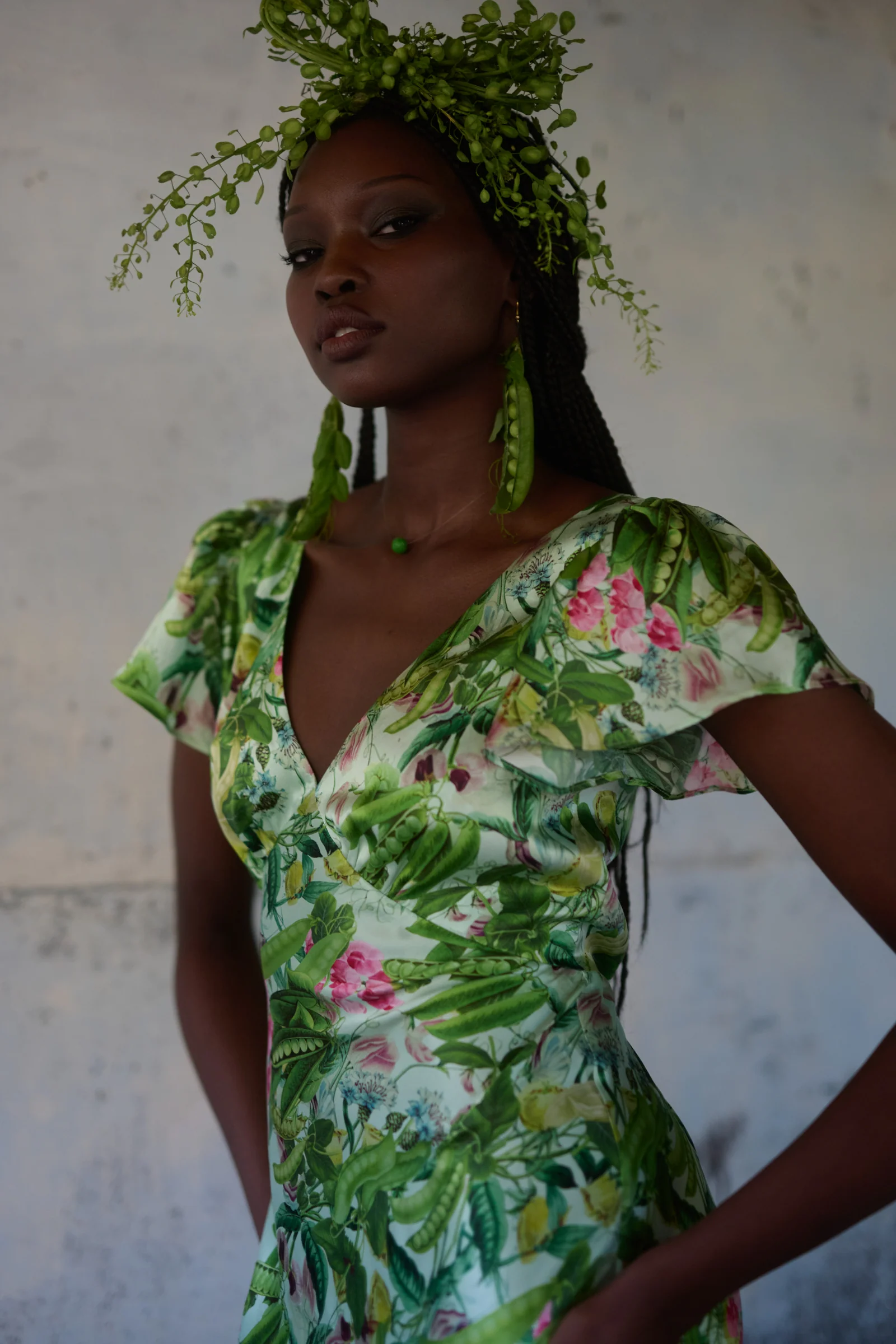 The Sweet Pea Silk Flutter Slip - Image 4