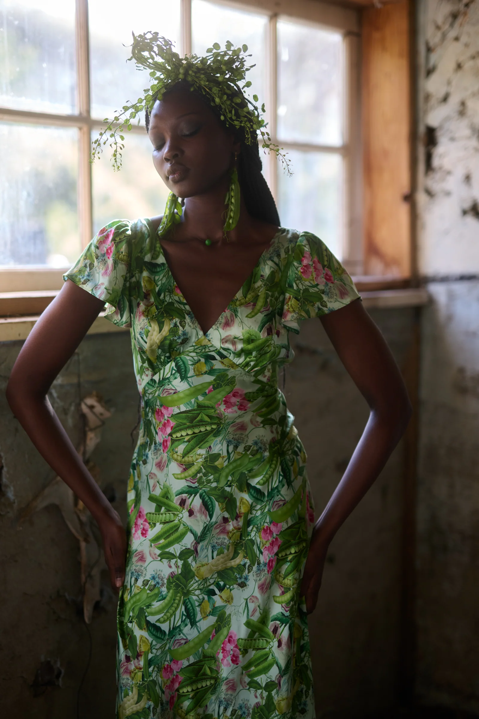 The Sweet Pea Silk Flutter Slip - Image 5