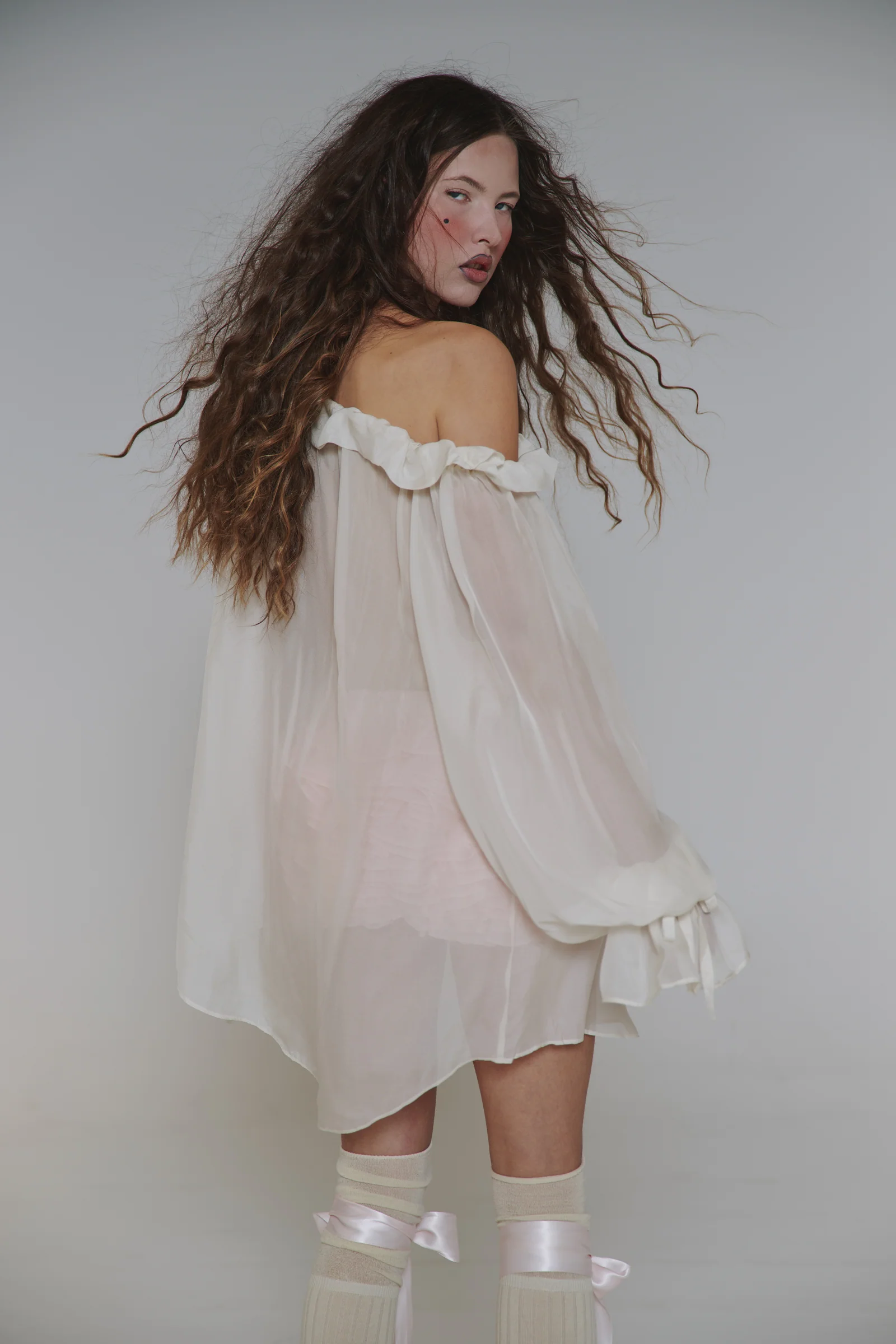 The Silk Vanilla Shakespeare Blouse - Image 11