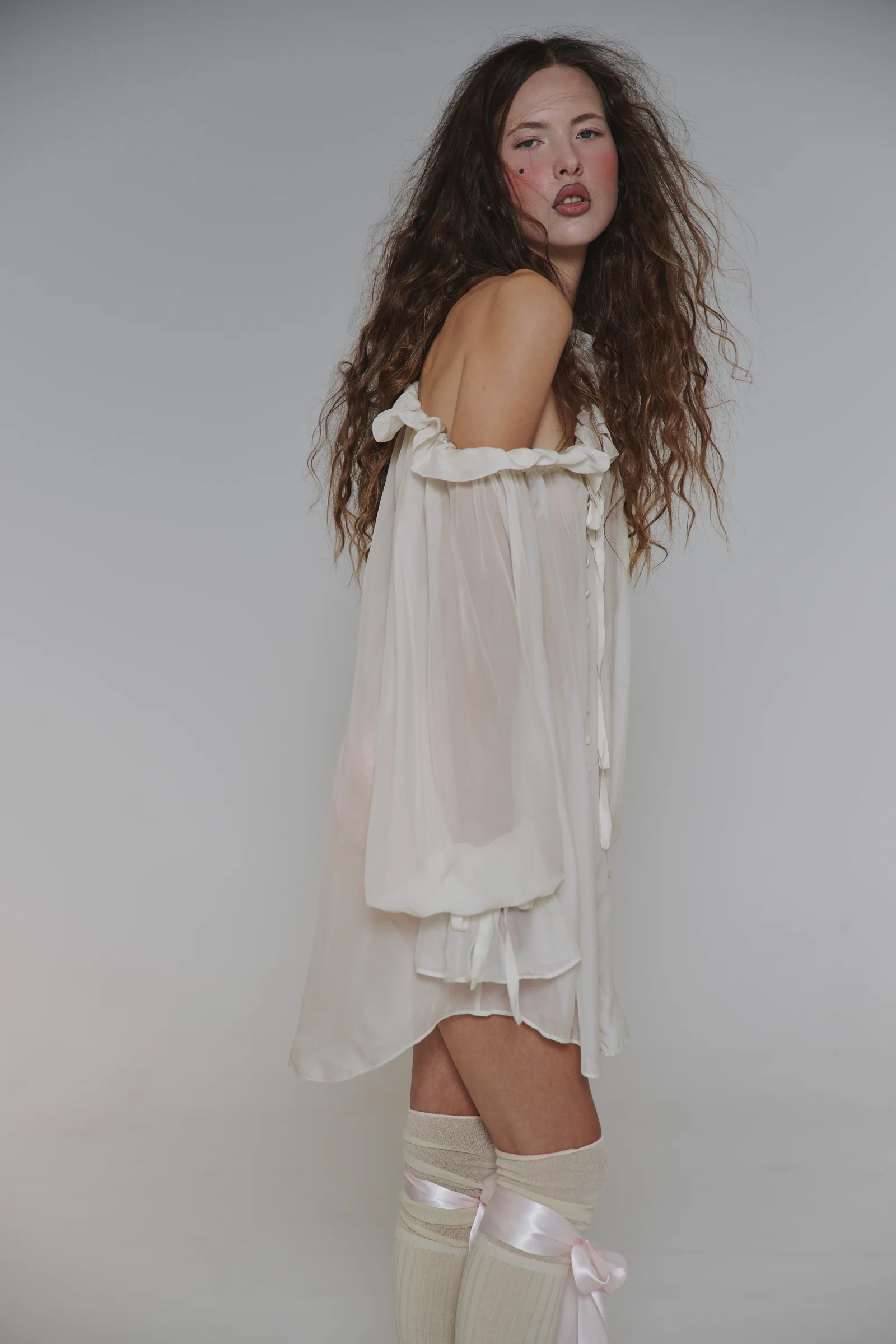 The Silk Vanilla Shakespeare Blouse - Image 3