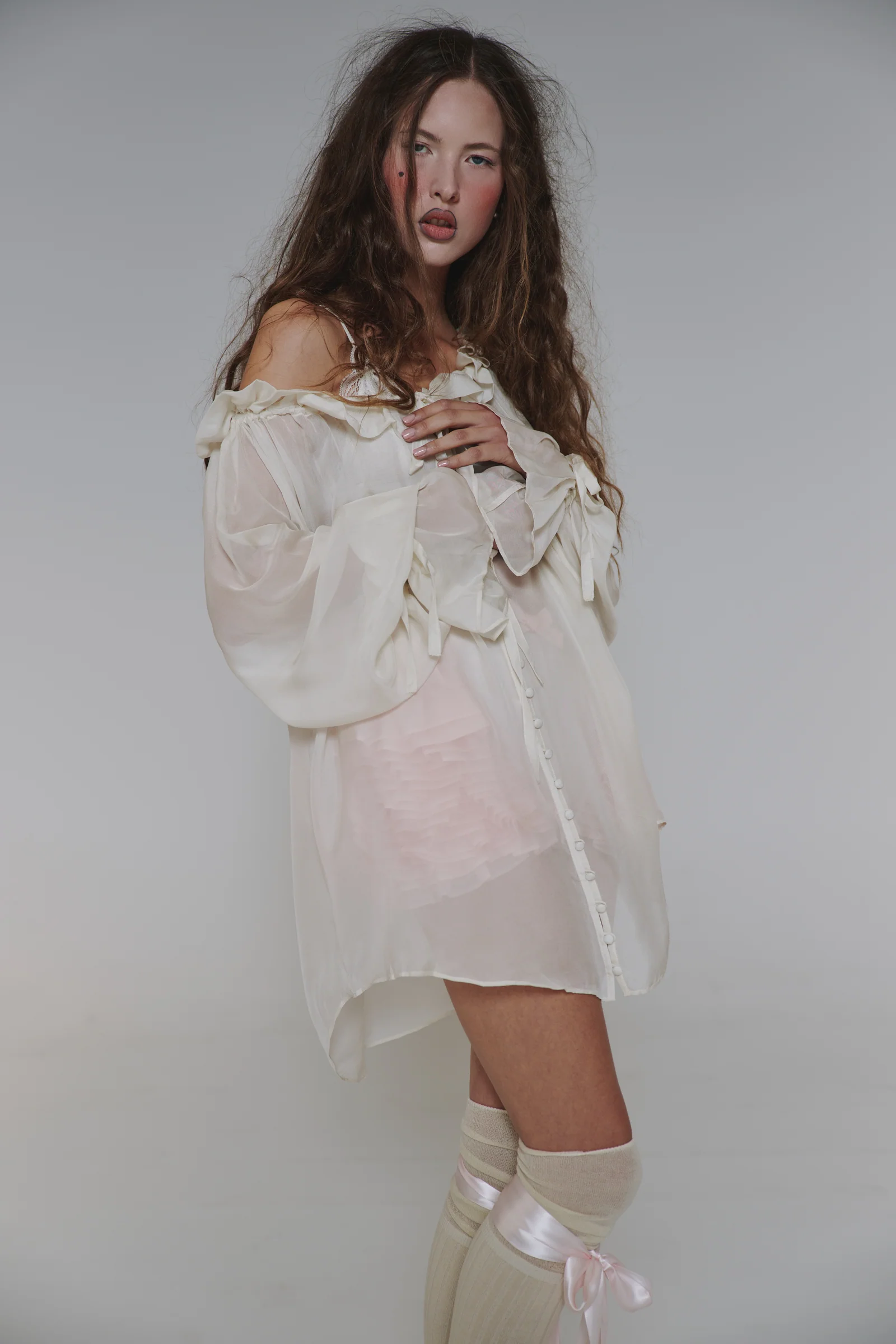 The Silk Vanilla Shakespeare Blouse - Image 9